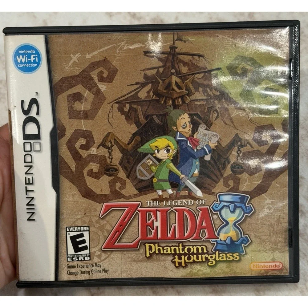 The Legend of Zelda Phantom Hourglass Nintendo DS Case Manual ONLY NO GAME